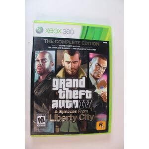 Grand Theft Auto IV + Episodes from Liberty City (Microsoft Xbox 360) - No map